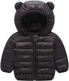 img 4 attached to 🧥 VJJ AIDEAR Winter Outerwear Bear Red Boys' Clothing Jackets & Coats