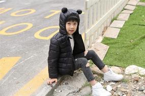 img 1 attached to 🧥 VJJ AIDEAR Winter Outerwear Bear Red Boys' Clothing Jackets & Coats