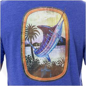 img 2 attached to Premium Guy Harvey Marlin T-Shirt - X-Large Men's Clothing for Shirts