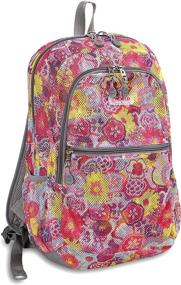 img 4 attached to 🎒 Versatile and Stylish: World New York Black Backpacks - Perfect for Casual Daypacks