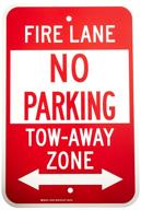 brady 124345 traffic control tow away logo