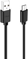 заменяемый кабель для зарядки roku express plus, roku premier plus и fire tv stick длиной 5 футов. логотип