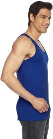 img 1 attached to 🔵 Lapis Blue American Apparel Tank Top - Size L for Effortless Style and Comfort