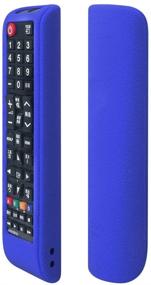 img 2 attached to Samsung TV Remote Case SIKAI Shockproof Silicone Cover For Samsung BN59-01315A BN59-01199F AA59-00666A AA59-00741A BN59-01301A Remote Skin-Friendly Washable Anti-Lost With Remote Loop (Blue)