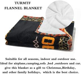 img 1 attached to 🎁 Dad's Gift to Daughter - Christmas Birthday Thanksgiving Flannel Soft Bed Throw Blanket (Black, from Dad)