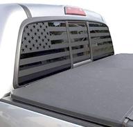 enhance your vehicle's style with xplore offroad - black die cut american flag window decal for trucks, suvs, cars logo