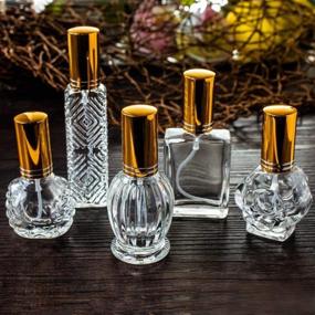 img 1 attached to 🏺 Classic Empty Refillable Vintage Perfume Bottles: Timeless Elegance and Endless Refills