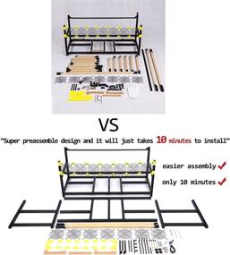 img 1 attached to 💰 8 ГПУ Стопка Собранная Рига: Алюминиевая Рама с Открытым Воздухом для Ethereum(ETH)/ETC/ZCash/Monero/BTC Легкая Установка - Идеально Подходит для Высокоэффективного Майнинга