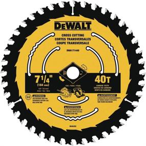 img 3 attached to 🌀 Improved DEWALT DWA171440 7-1/4-Inch Circular Saw Blade with 40-Tooth Design for Enhanced Performance