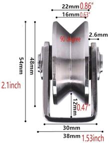 img 2 attached to High Load Capacity of Chiloskit Stainless Steel Sliding Bearing