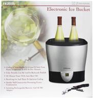 🧊 experience cooling convenience with the emerson fr20sl portable electronic ice bucket logo