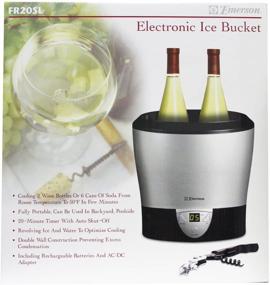 img 2 attached to 🧊 Experience Cooling Convenience with the Emerson FR20SL Portable Electronic Ice Bucket