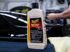 img 1 attached to Получите профессиональное сияние с Meguiar's M0416 Mirror Glaze Heavy-Cut Cleaner - 16 ж. унций.