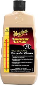 img 4 attached to Получите профессиональное сияние с Meguiar's M0416 Mirror Glaze Heavy-Cut Cleaner - 16 ж. унций.