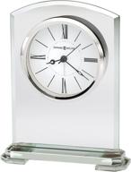 ⏰ howard miller corsica table clock 645-770 – contemporary glass with quartz alarm movement logo