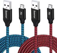 braided andorid charging iseekerkit colorful logo