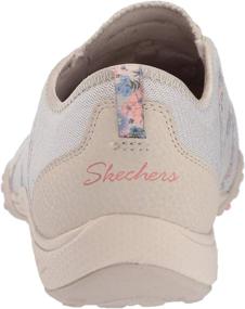 img 2 attached to Skechers Womens Breathe Easy Flower Sneaker Natural