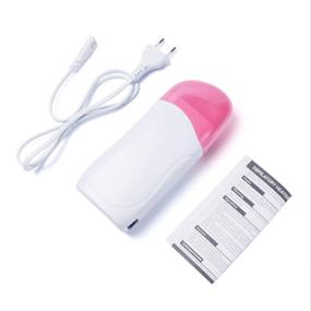 img 1 attached to 💕 Compact Hair Removal Wax Warmer - IeBilif Portable Electric Roll On Wax Heater Depilatory Kit for Women and Men (Pink)