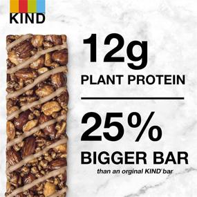 img 1 attached to KIND Protein Bars, Almond Butter Dark Chocolate - Gluten Free, Rich in 12g Protein