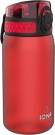 ion8 pod leak proof bpa free kids water bottle - 350ml (12 oz), frosted scarlet: the perfect hydration solution for children (b074wgjf9s) логотип