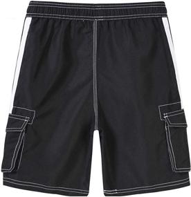 img 2 attached to 🩳 Akula Quick-dry Beach Shorts for Boys' Bathing Clothing