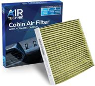 🌬️ airtechnik cf10134 pm2.5 cabin air filter with activated carbon for acura csx, ilx, mdx, rdx, rl, rlx, tl, tlx, tsx, zdx/honda accord, civic, cr-v, odyssey, passport, pilot, ridgeline - stay protected & breathe clean air logo