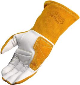 img 1 attached to 🔥 Caiman 1540 6 Welders Foundry Gloves: High-Performance Protection for Welding and Foundry Work