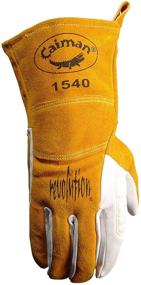 img 3 attached to 🔥 Caiman 1540 6 Welders Foundry Gloves: High-Performance Protection for Welding and Foundry Work