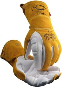 img 4 attached to 🔥 Caiman 1540 6 Welders Foundry Gloves: High-Performance Protection for Welding and Foundry Work