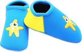 img 4 attached to 👶 SUIEK Water Shoes for Baby Boys and Girls - Toddler Kids Swim Shoes for Pool, Beach, and Hot Sand