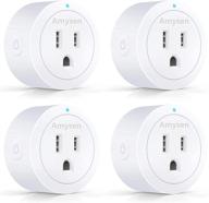 🔌 amysen smart plug - certified compatible with alexa, echo, and google home – wifi 2.4g only (4-pack) логотип