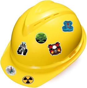 img 1 attached to Hard Hat Stickers Tool 105Pcs