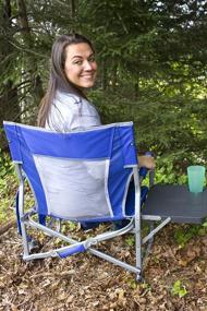 img 2 attached to 🪑 GCI Outdoor Slim-Fold Event Chair with Convenient Side Table