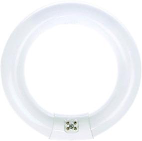 img 4 attached to 💡 BULBMASTER FC8T9/CW 22W 8 Inch Round T9 Fluorescent Circular Bulb, Cool White 4100K, 1120 Lumens - G10Q 4-Pin Base Circline Ceiling Light