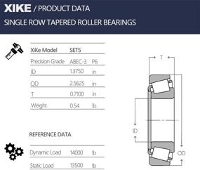 img 3 attached to Набор подшипников XiKe SET5 для колесных осей