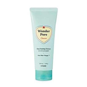 img 3 attached to 🌿 ETUDE HOUSE Wonder Pore Cleanser 150g (5 fl. Oz) for Sensitive Skin - Kbeauty Deep Foam Cleanser to Balance Sebum Levels, Cleanse Pore Impurities, Ultra Mint Vinegar for a Fresh Finish