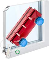 🪟 tyroler bright tools magnetic window cleaner - the glider d-3 afc for single or double glazed windows, 0.1"-1.1" thickness, adjustable magnet force control, ideal for indoor and outdoor glass pane cleaning. logo