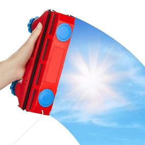 img 3 attached to 🪟 Tyroler Bright Tools Magnetic Window Cleaner - The Glider D-3 AFC for Single or Double Glazed Windows, 0.1"-1.1" Thickness, Adjustable Magnet Force Control, Ideal for Indoor and Outdoor Glass Pane Cleaning.