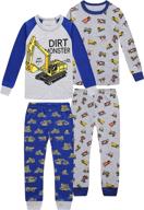 shelry pajamas sleepwear christmas children boys' clothing : sleepwear & robes logo