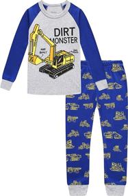 img 3 attached to Shelry Pajamas Sleepwear Christmas Children Boys' Clothing : Sleepwear & Robes