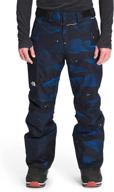 the north face men's insulated snow pant with freedom fit logo