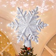 inarock christmas snowflake projector decorations logo