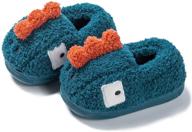 🦖 dinosaur bedroom boys' shoes and slippers - acdoslow toddler slippers logo