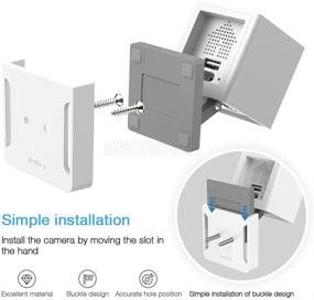 img 1 attached to BECROWMUS Bracket Outdoor WyzeCam Support