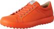 ecco mens shoes orange 1604fire sports & fitness in golf logo