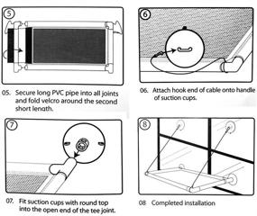 img 1 attached to 🐱 Deluxe Romimiu Window Perch: Spacious Cat Furniture for Large Kitties! - Durable & Secure with 4 Heavy Duty Suction Cups - Up to 40lbs Capacity