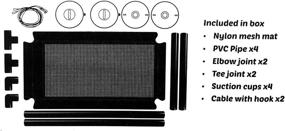 img 3 attached to 🐱 Deluxe Romimiu Window Perch: Spacious Cat Furniture for Large Kitties! - Durable & Secure with 4 Heavy Duty Suction Cups - Up to 40lbs Capacity