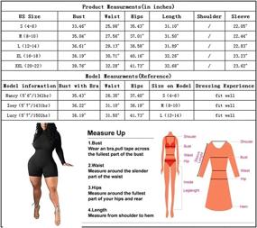 img 1 attached to 👗 Sprifloral Women's Clothing: Bodycon Jumpsuits, Rompers & Overalls for Women