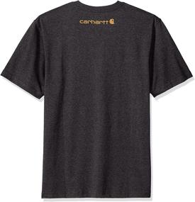 img 3 attached to Carhartt Signature Sleeve T Shirt Heather Men's Clothing and T-Shirts & Tanks