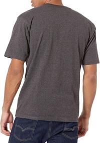 img 2 attached to Carhartt Signature Sleeve T Shirt Heather Men's Clothing and T-Shirts & Tanks